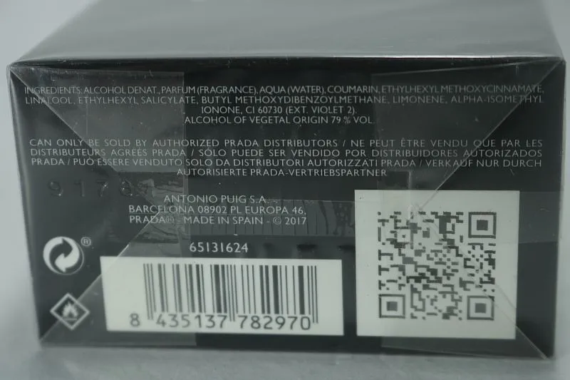 Prada Luna Rossa Black парфюмерная вода