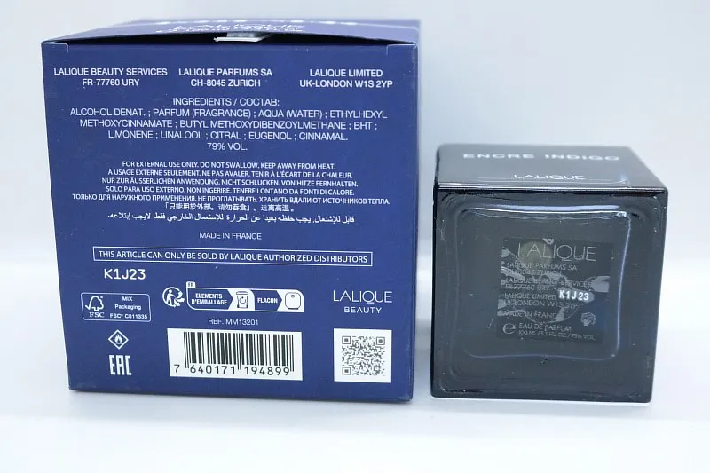 Lalique Encre Indigo парфюмерная вода