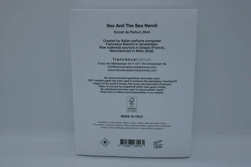 Francesca Bianchi Sex and The Sea Neroli духи