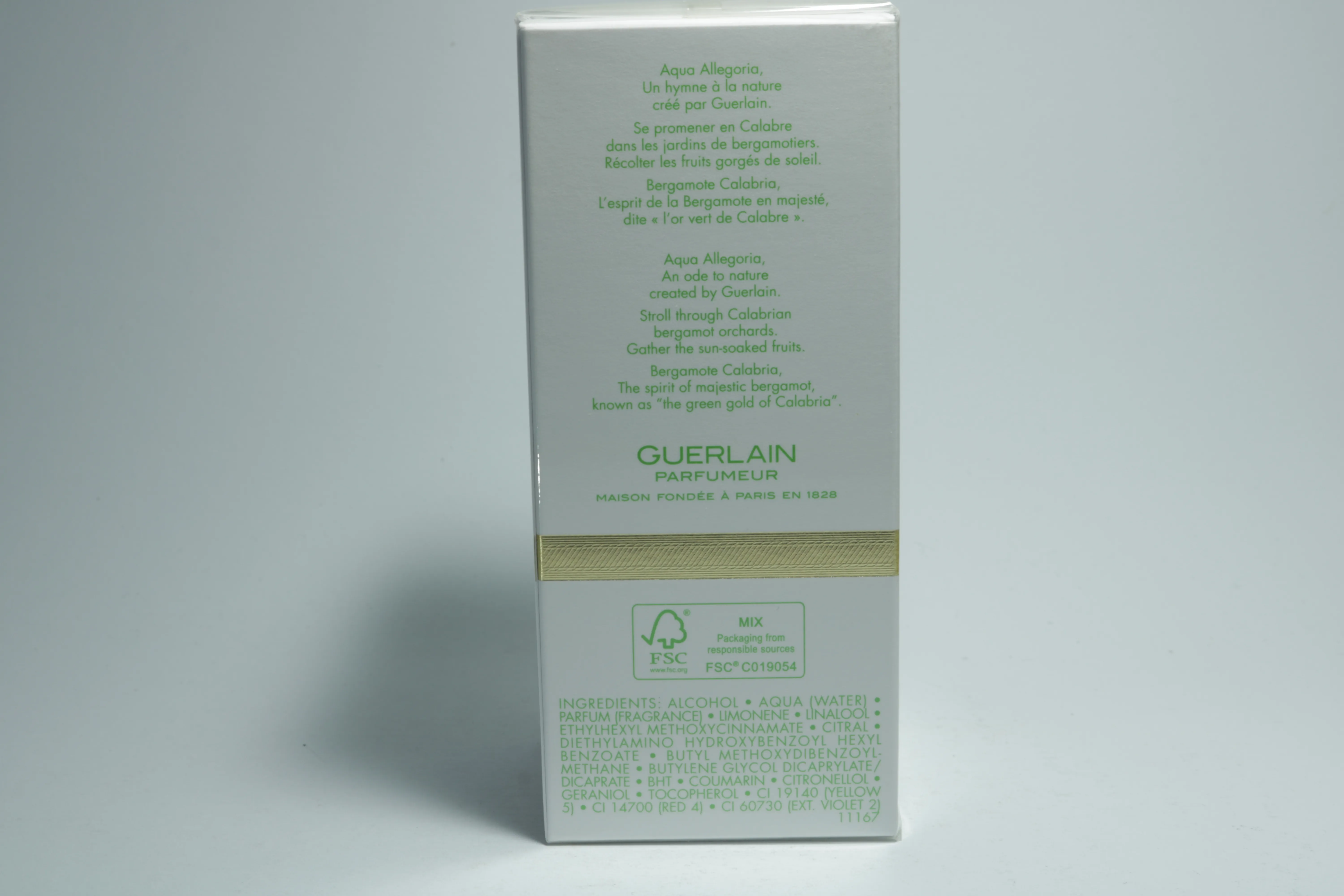 Guerlain Aqua Allegoria Bergamote Calabria туалетная вода