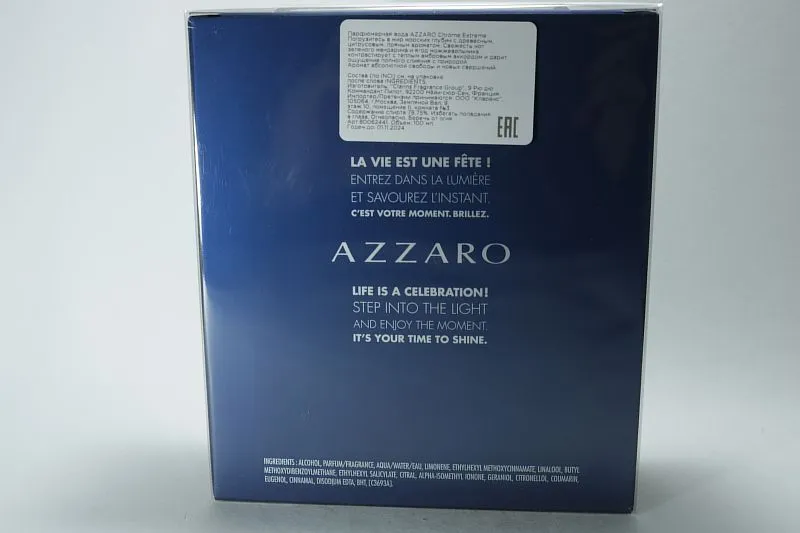 Azzaro Chrome Extreme парфюмерная вода