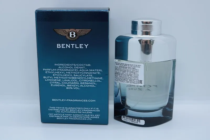 Bentley For Men Azure туалетная вода