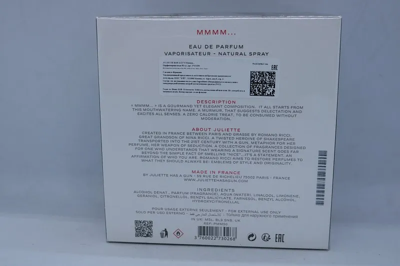 Juliette Has A Gun Mmmm… парфюмерная вода