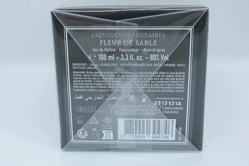 Les Liquides Imaginaires Fleur de Sable