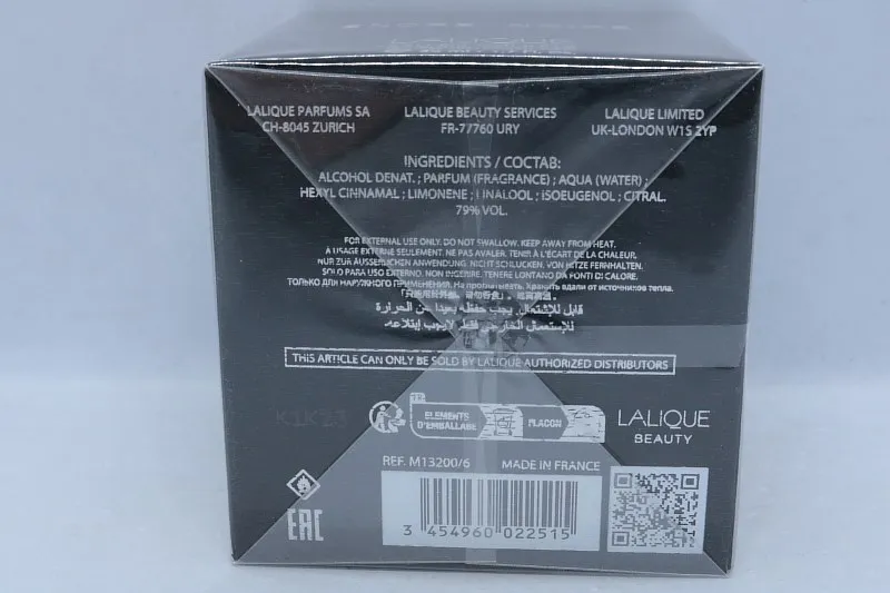 Lalique Encre Noire Pour Homme