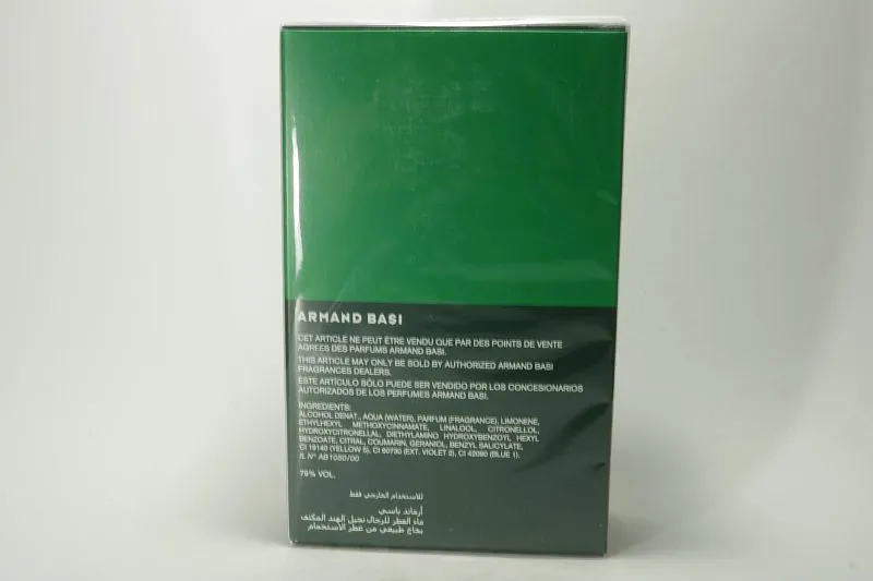 Armand Basi L’Eau Pour Homme Intense Vetiver туалетная вода