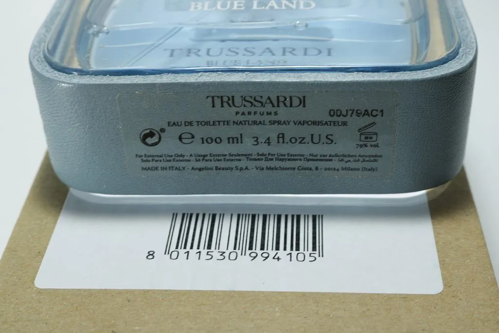 Trussardi Blue Land туалетная вода