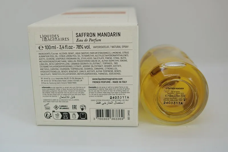 Les Liquides Imaginaires Saffron Mandarin