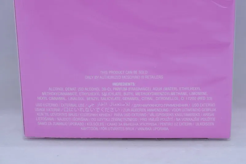 Moschino Pink Bouquet туалетная вода