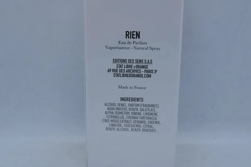Etat Libre d`Orange Rien парфюмерная вода