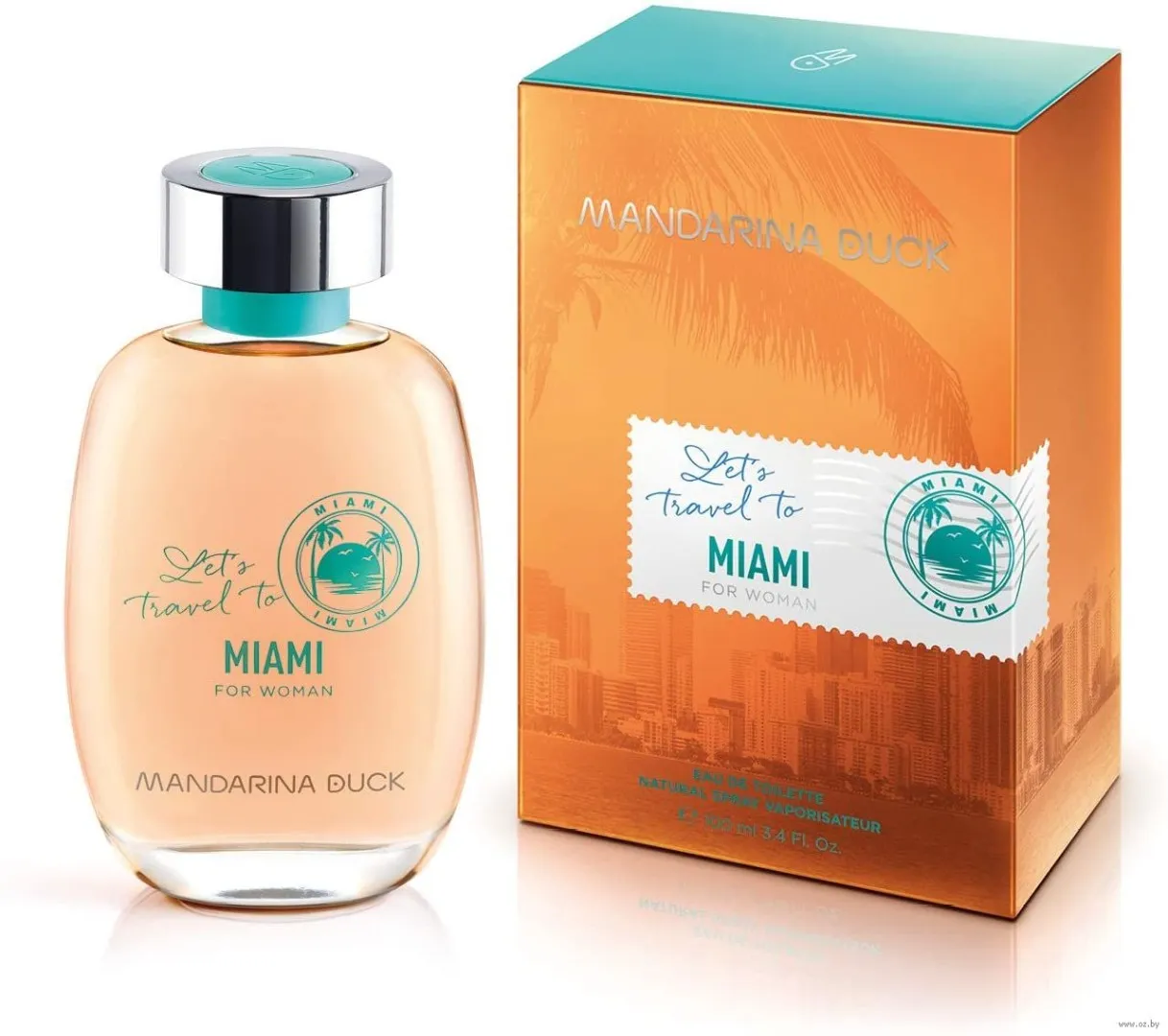 Mandarina Duck Let`s Travel To Miami for Woman туалетная вода