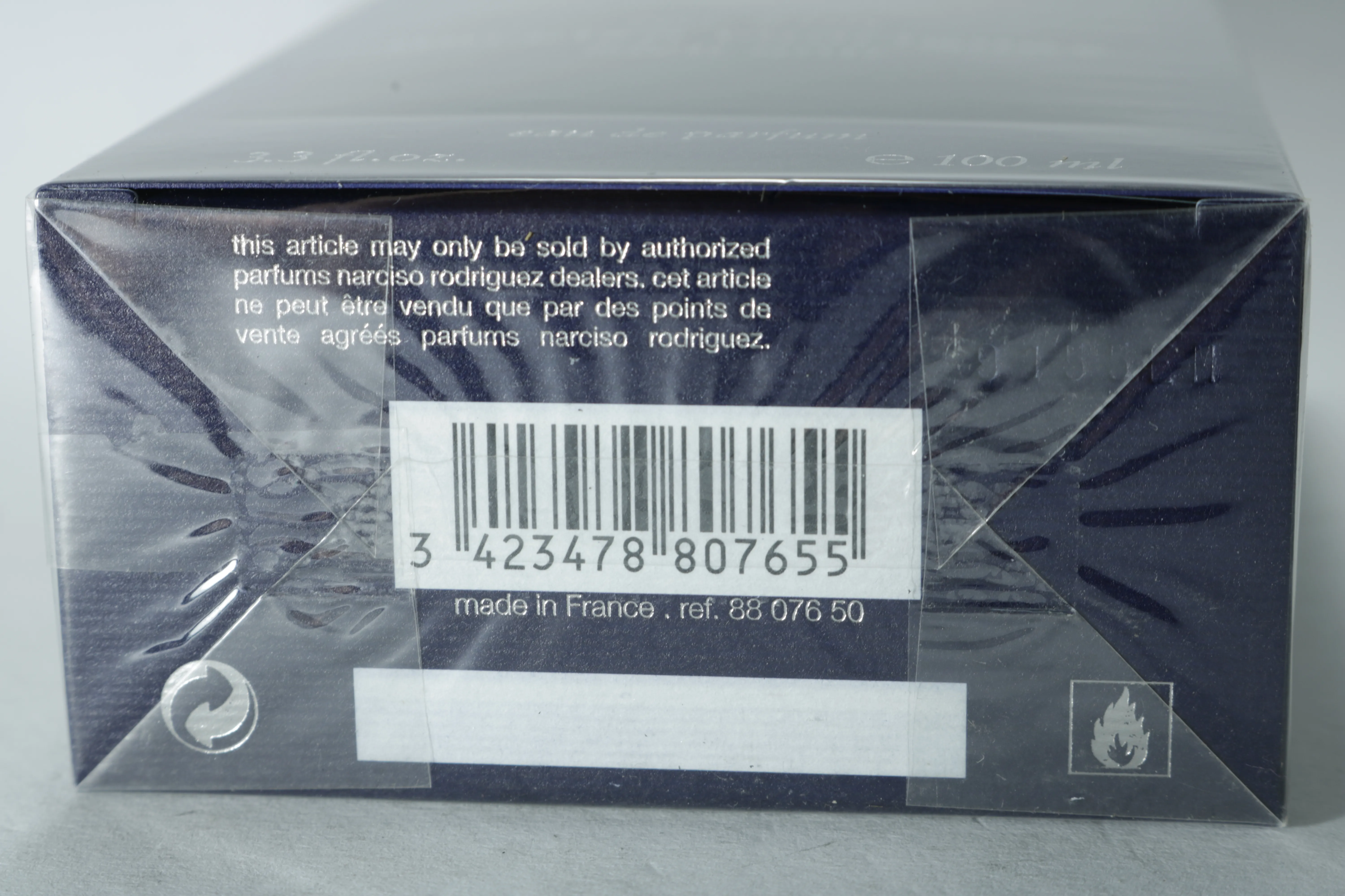 Narciso Rodriguez Bleu Noir for him парфюмерная вода