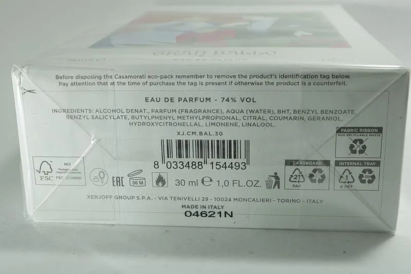 Casamorati GRAN BALLO парфюмерная вода