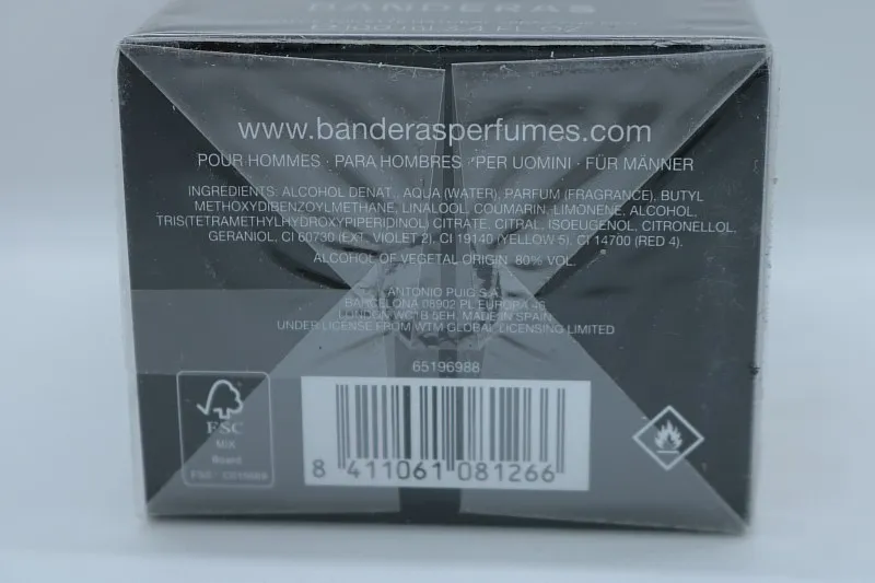 Antonio Banderas Seduction in Black туалетная вода