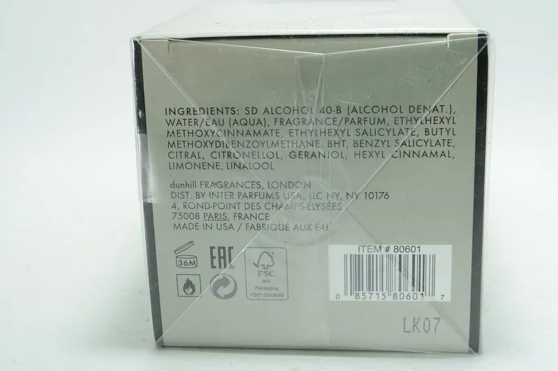 Dunhill Icon парфюмерная вода