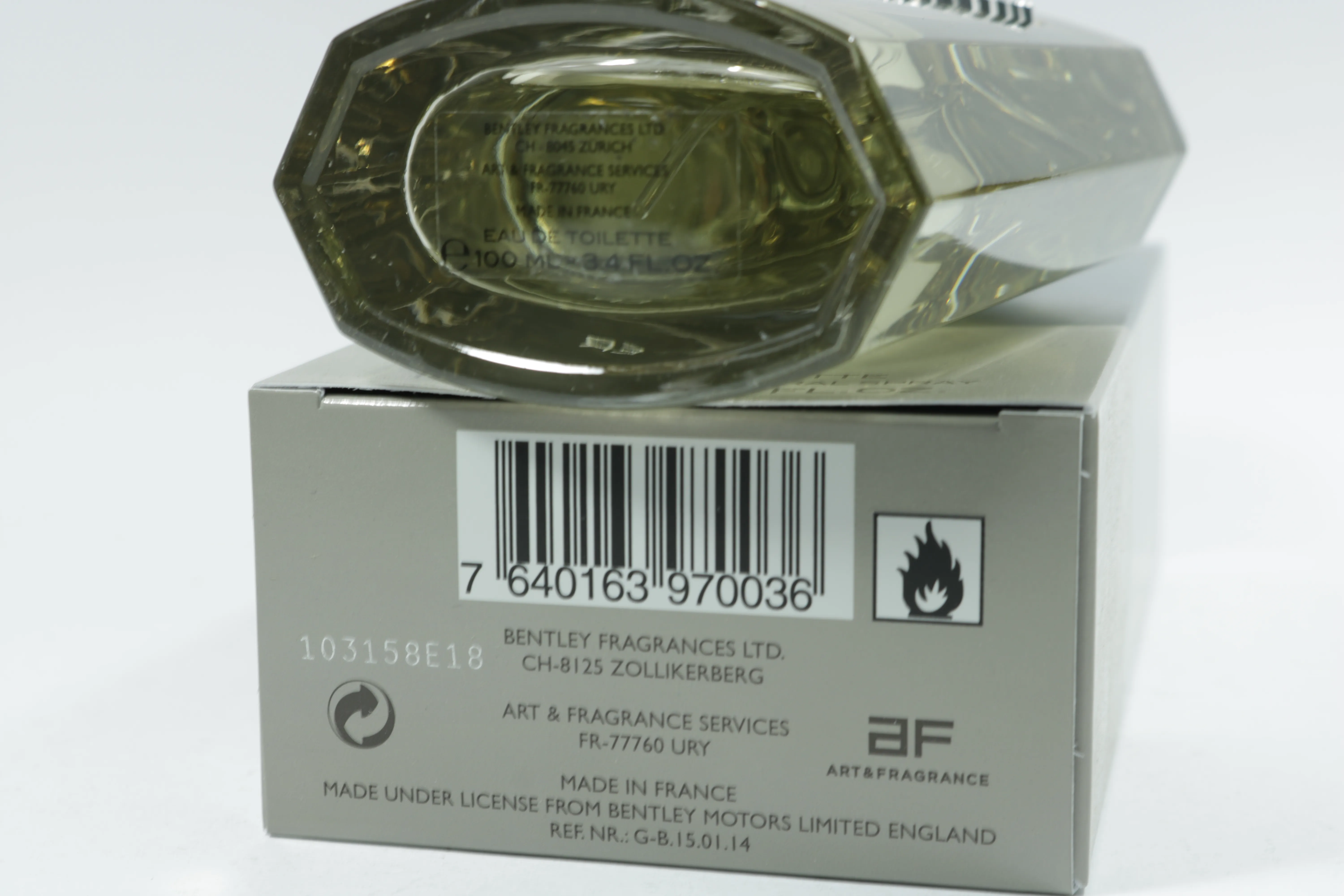 Bentley Infinite туалетная вода