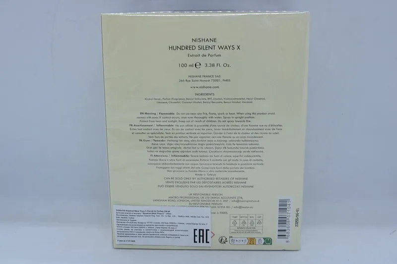 Nishane Hundred Silent Ways X духи