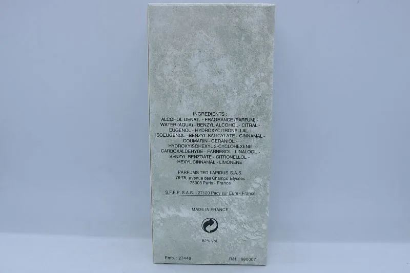 Ted Lapidus Lapidus Pour Homme парфюмерная вода