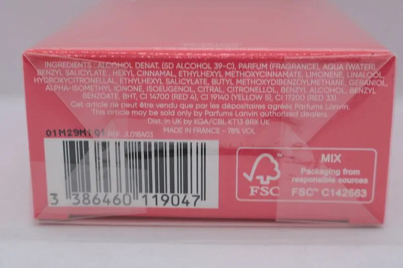 Lanvin Mon Eclat парфюмерная вода