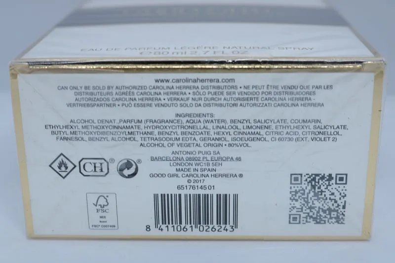 Carolina Herrera Good Girl Legere парфюмерная вода