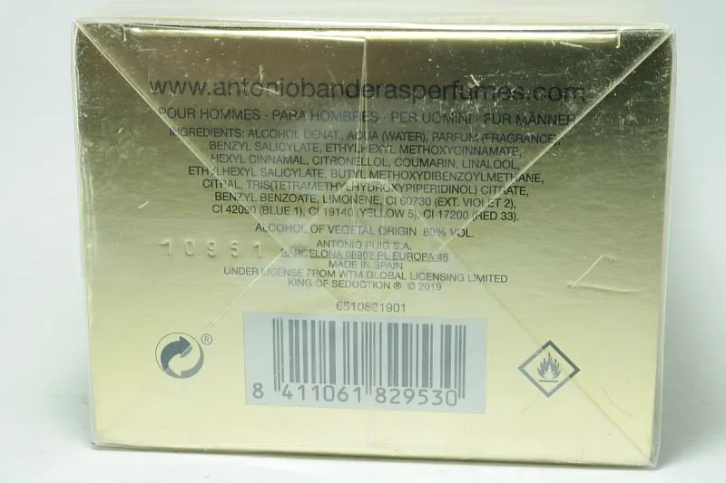 Antonio Banderas King of Seduction Absolute туалетная вода