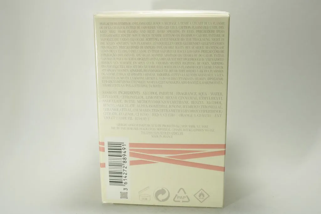 Giorgio Armani In Love With You Freeze парфюмерная вода