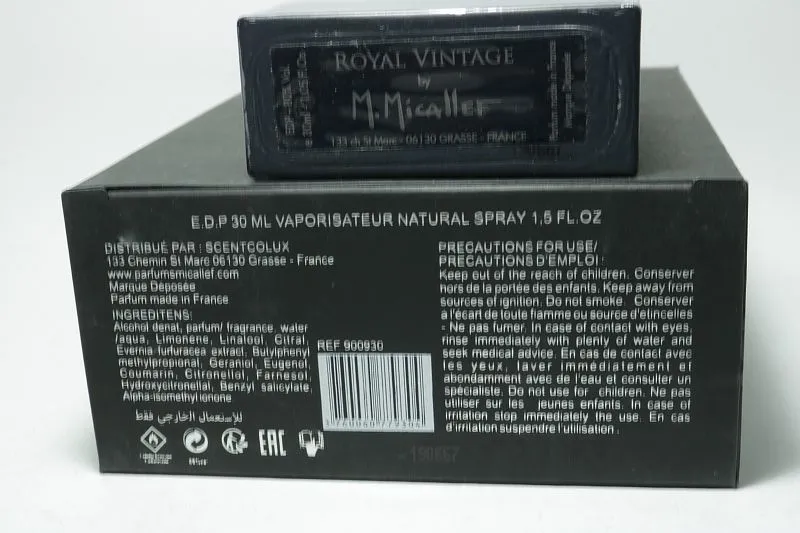 M. Micallef Royal Vintage парфюмерная вода