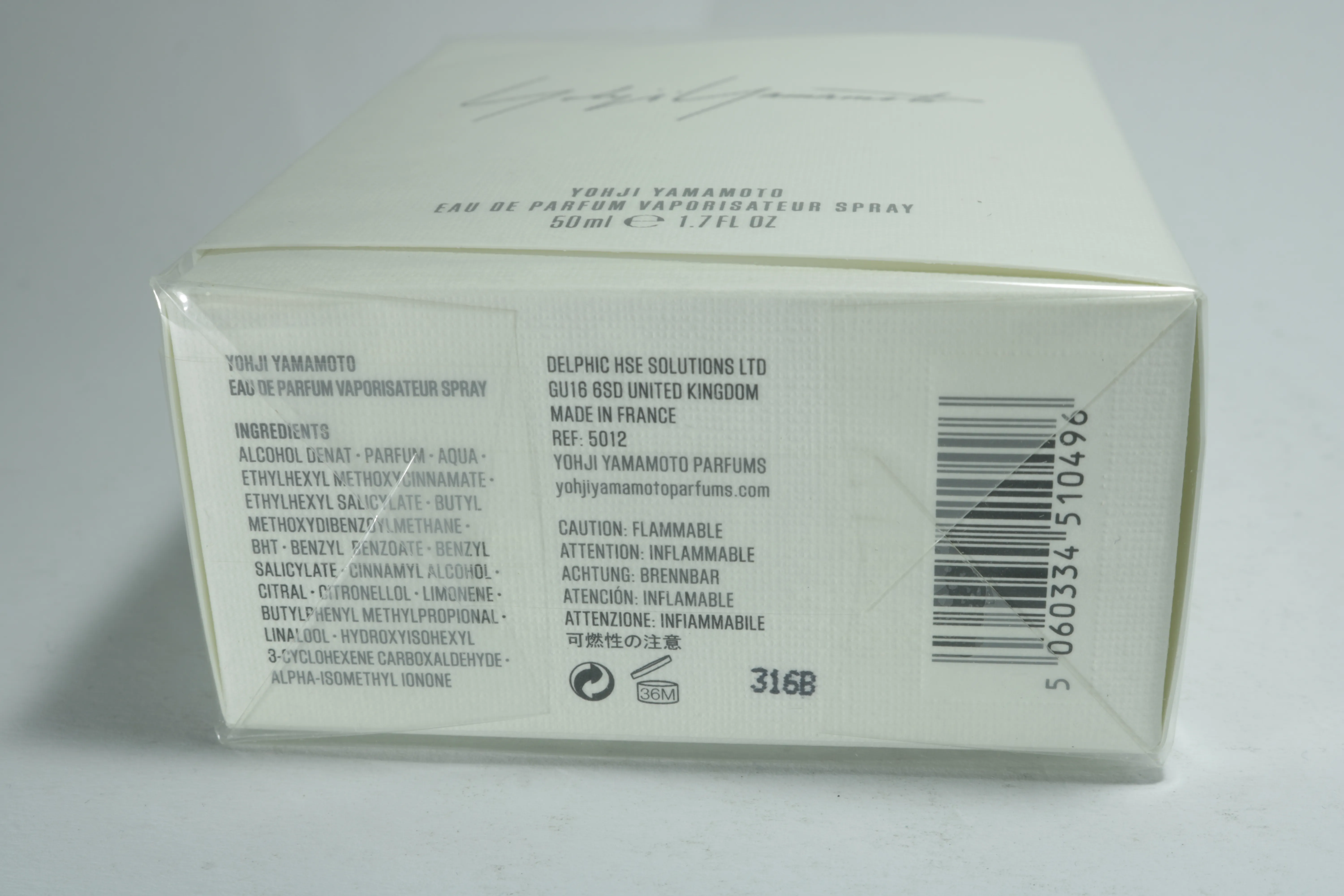 Yohji Yamamoto Yohji Yamamoto Pour Femme парфюмерная вода