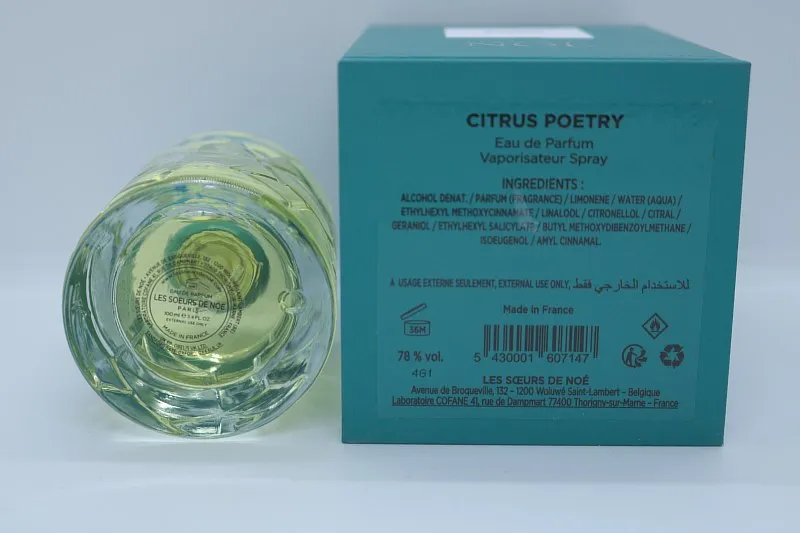 Les Soeurs de Noe Citrus Poetry