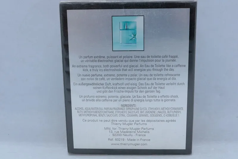 Mugler Ice*Men туалетная вода