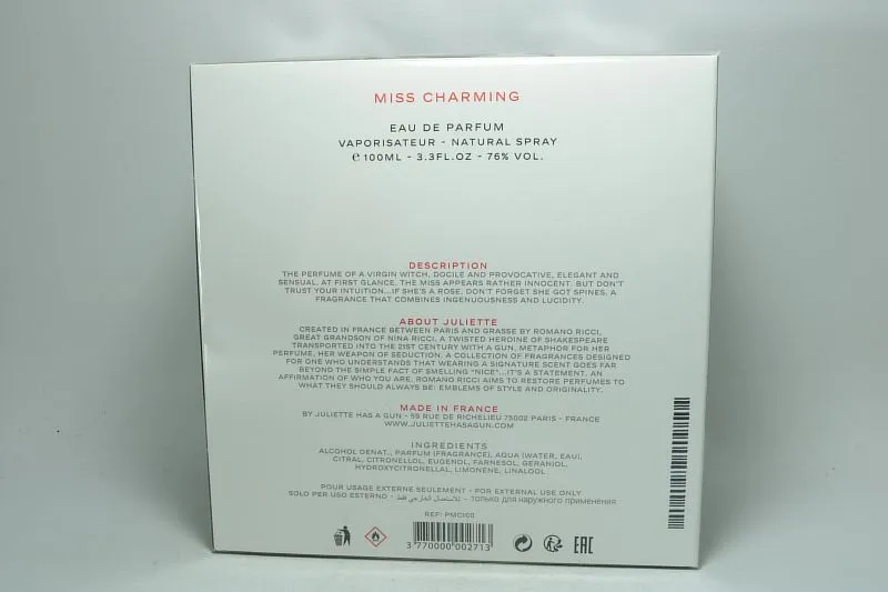 Juliette Has A Gun Miss Charming парфюмерная вода