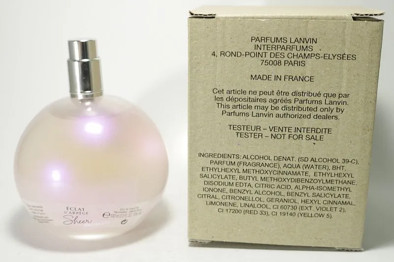 Lanvin Eclat d Arpege Sheer туалетная вода