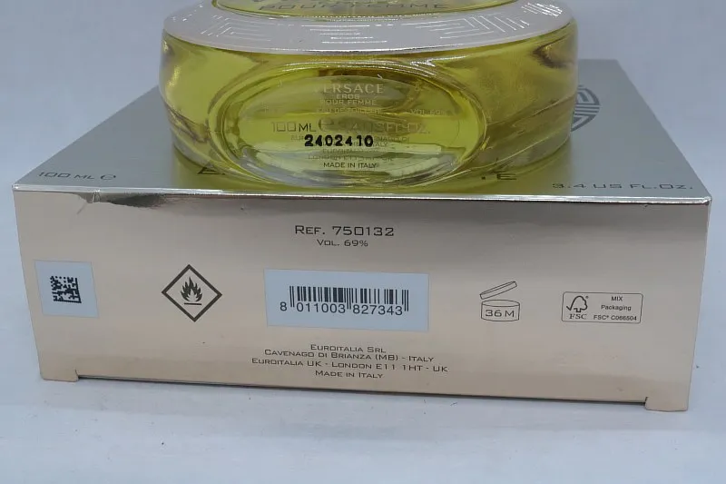 Versace Eros pour Femme туалетная вода