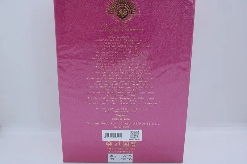 Noran Perfumes Arjan 1954 Pink