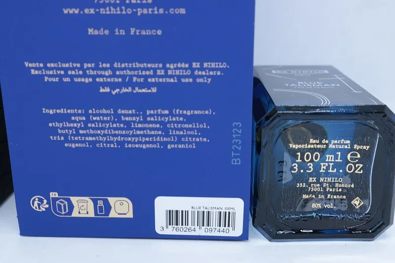 Ex Nihilo Blue Talisman парфюмерная вода