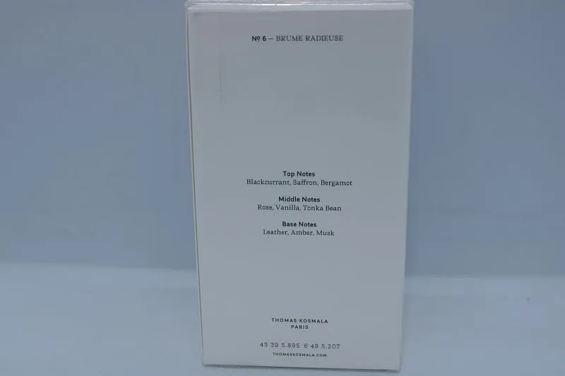 Thomas Kosmala №6 Brume Radieuse парфюмерная вода