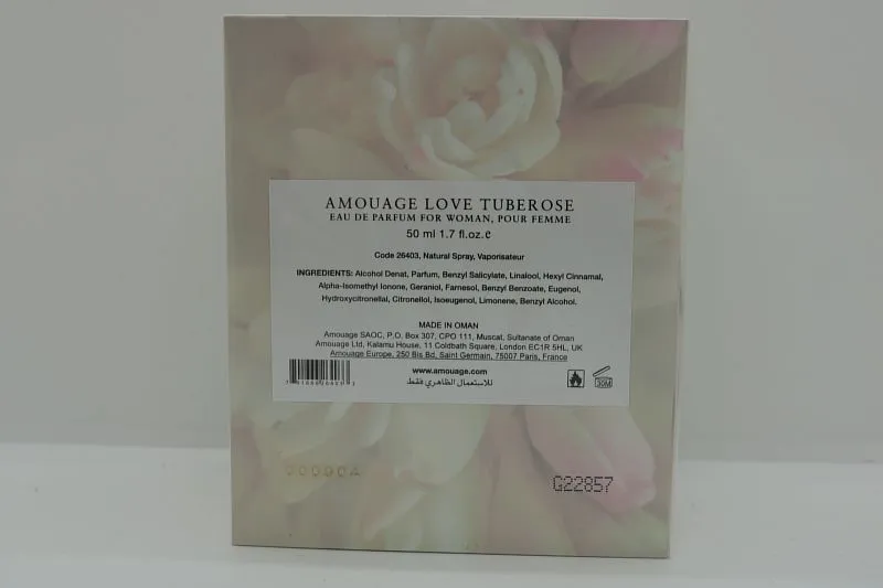 Amouage Love Tuberose парфюмерная вода