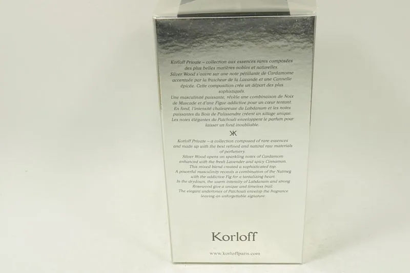 Korloff Silver Wood парфюмерная вода