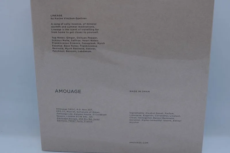 Amouage Lineage парфюмерная вода