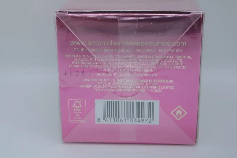 Antonio Banderas The Icon Eau de Parfum For Women