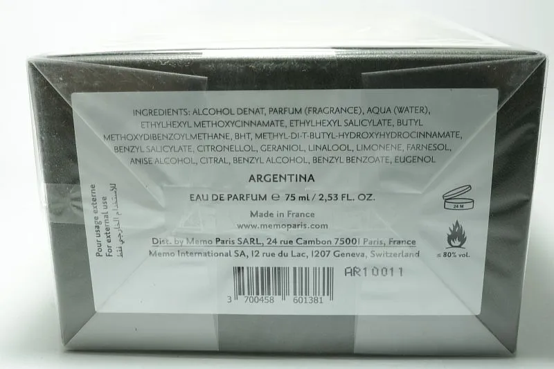 Memo Argentina парфюмерная вода