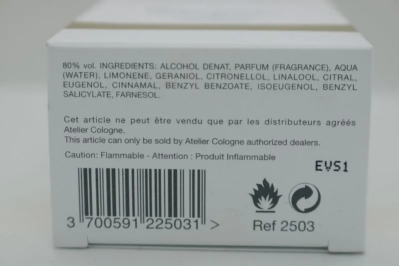 Atelier Cologne Encens Jinhae парфюмерная вода