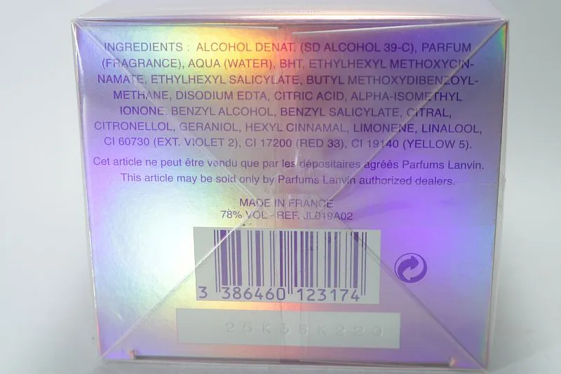 Lanvin Eclat d Arpege Sheer туалетная вода