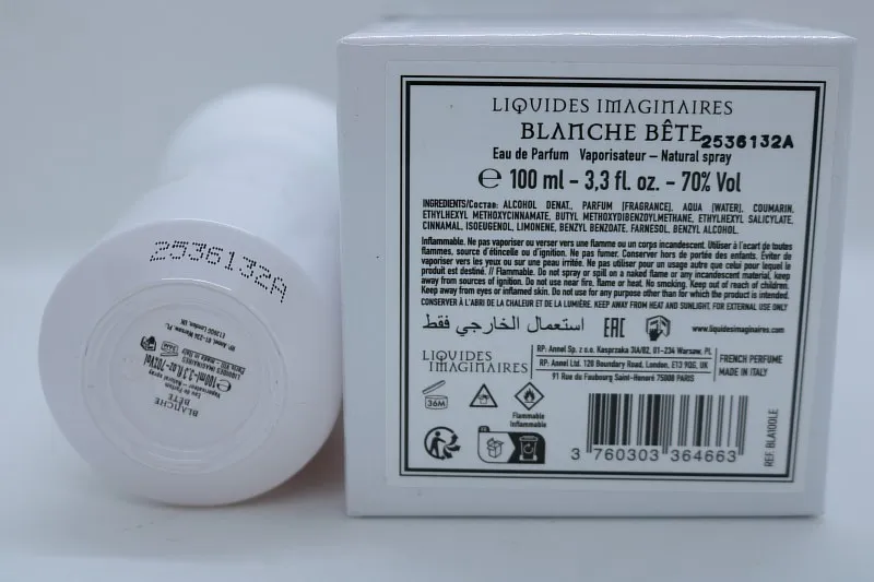 Les Liquides Imaginaires BLANCHE BETE Limited Edition