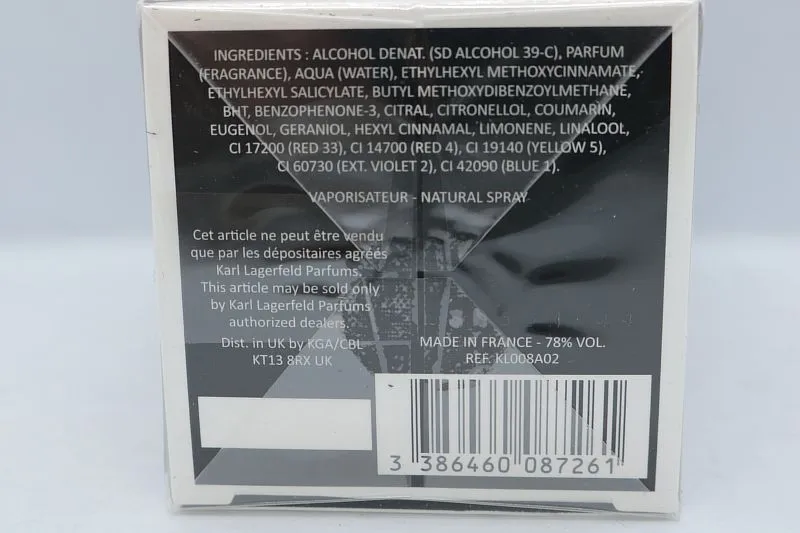 Karl Lagerfeld Bois de Vetiver туалетная вода