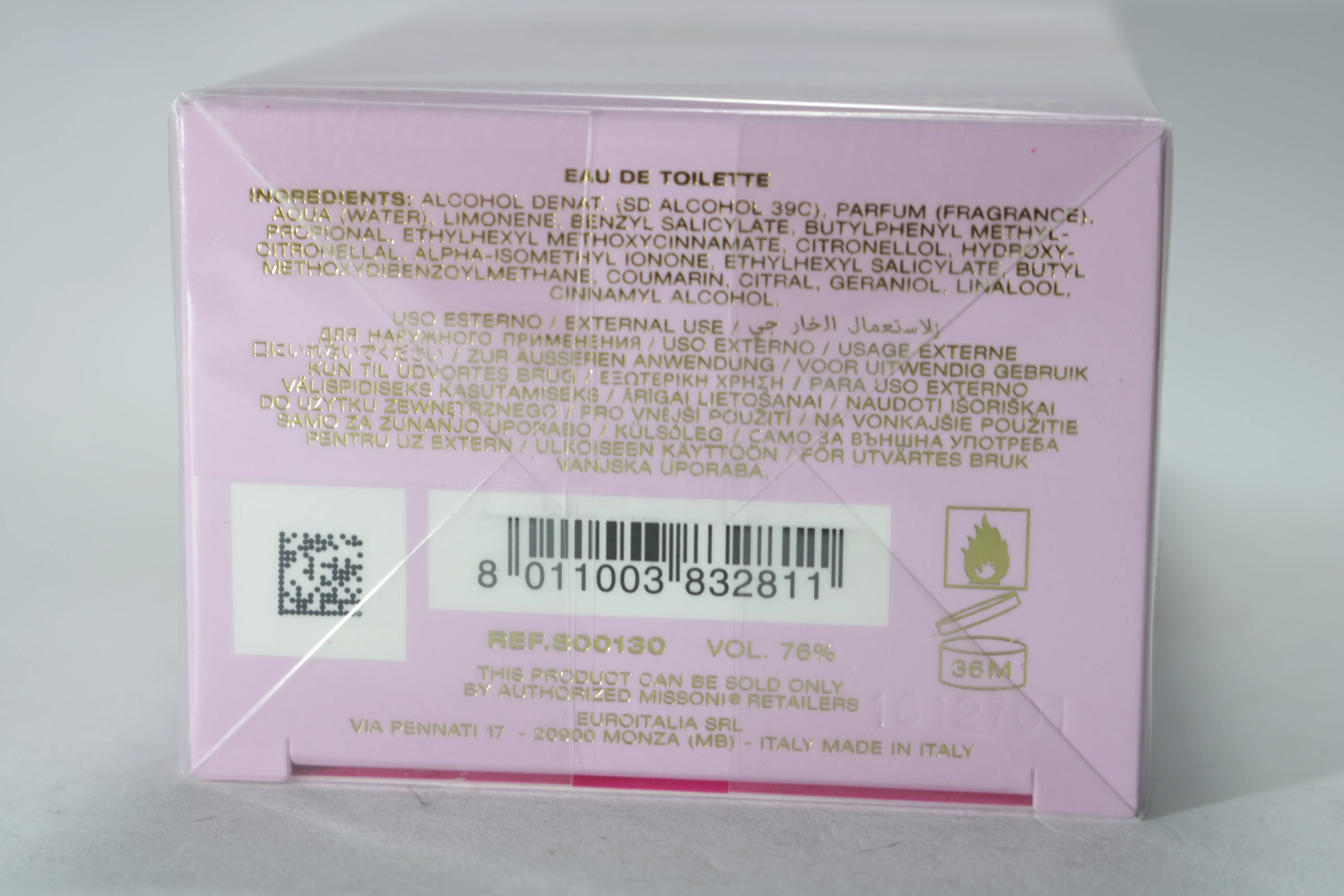 Missoni Missoni туалетная вода