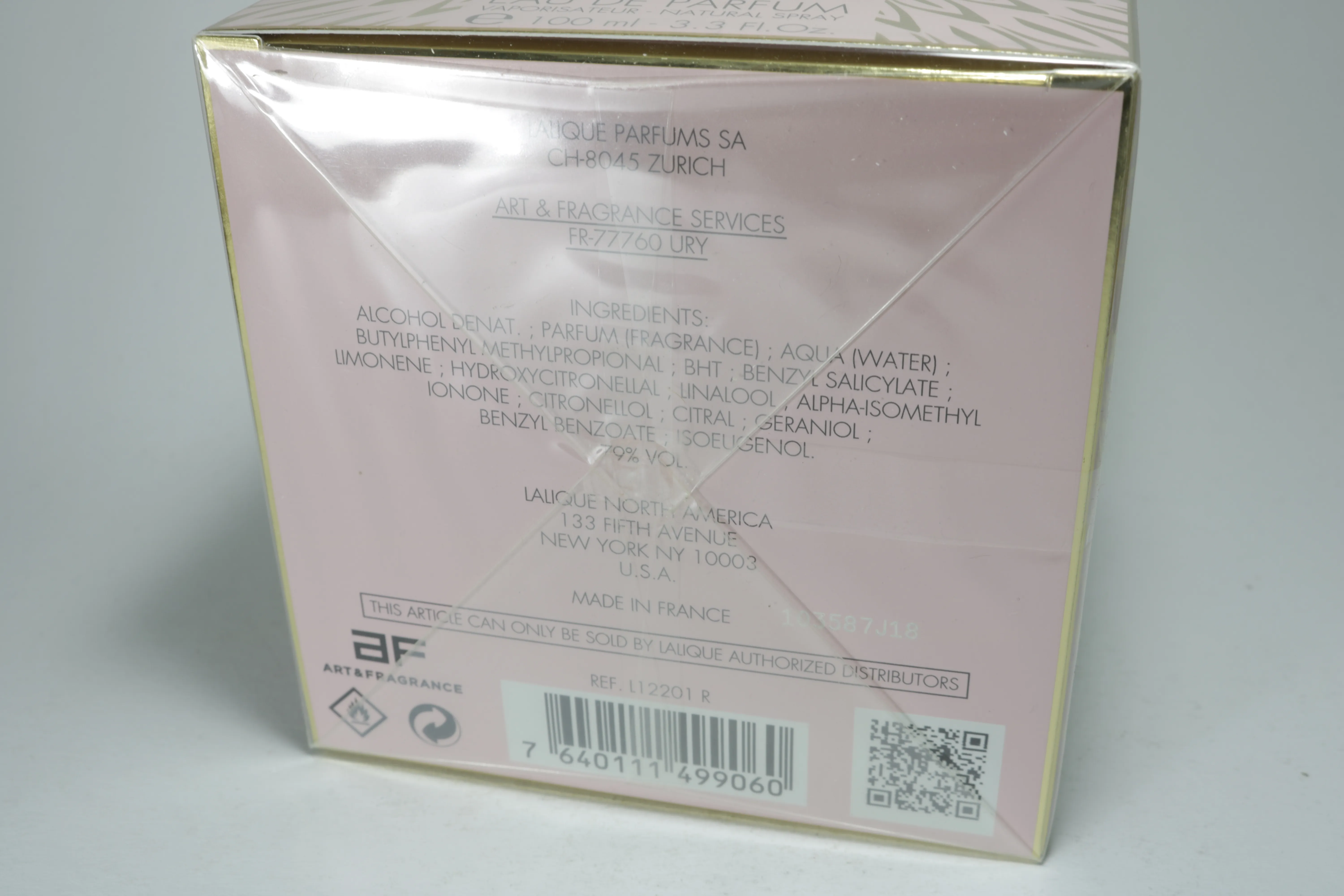 Lalique L` Amour Lalique парфюмерная вода