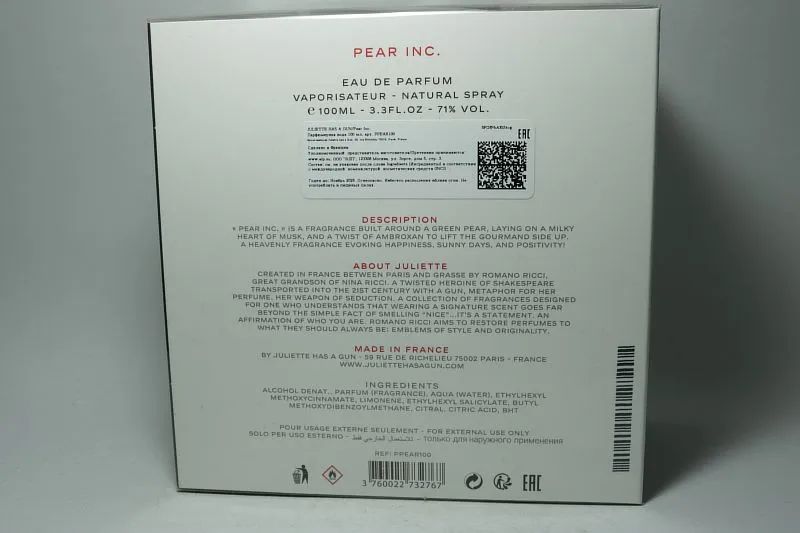 Juliette Has A Gun Pear Inc. парфюмерная вода