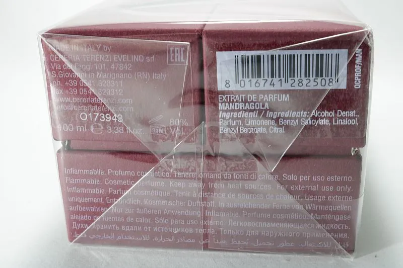 V Canto Mandragola духи
