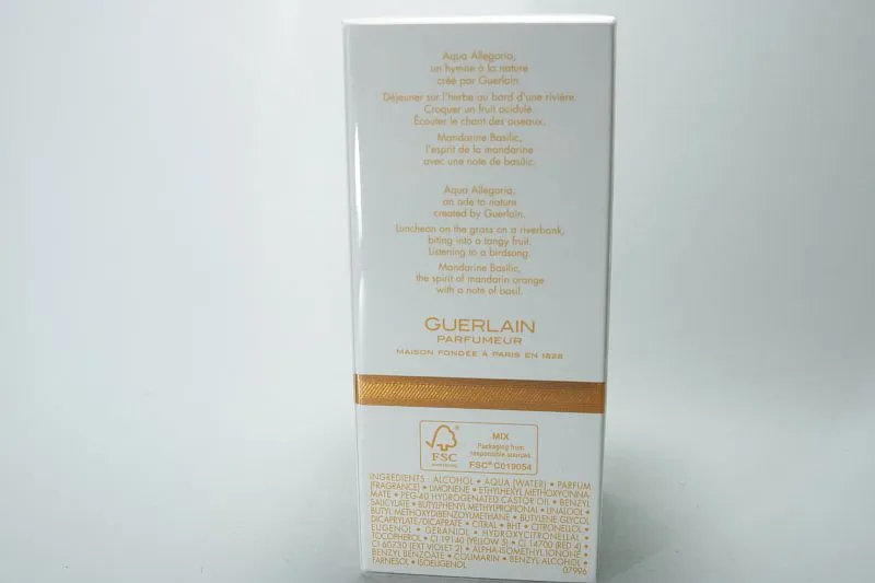 Guerlain Aqua Allegoria Mandarine Basilic